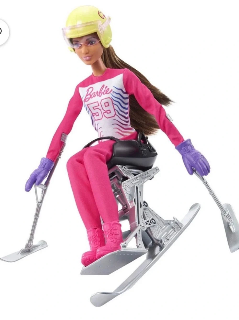 Barbie You Can Be Anything Alpine Skier Doll Winter Sports NWT